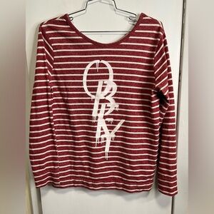 Obey Long-Sleeve Striped Shirt